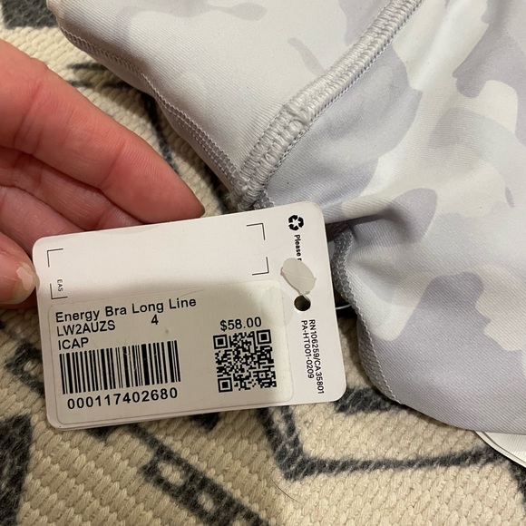 Lululemon Energy Bra Long Line: read description - Picture 2 of 7